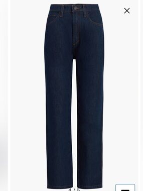 FAVORITE DAUGHTER High Rise Valentina Straight Jeans in Manchester, sz 27